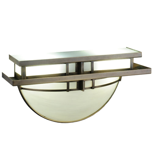 14" Wide Revival Deco Wall Sconce