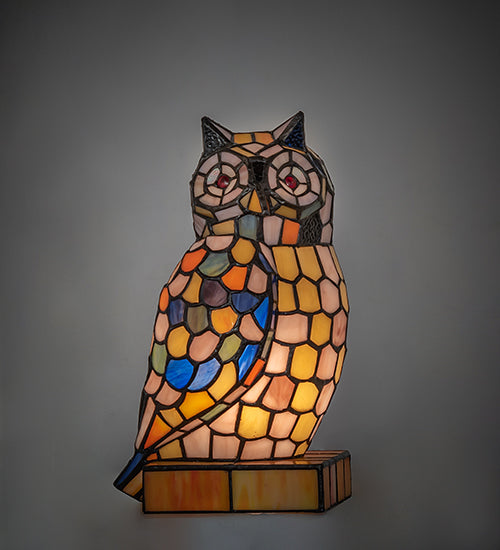 13" High Owl Accent Lamp