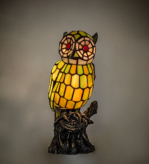 13" High Owl Accent Lamp