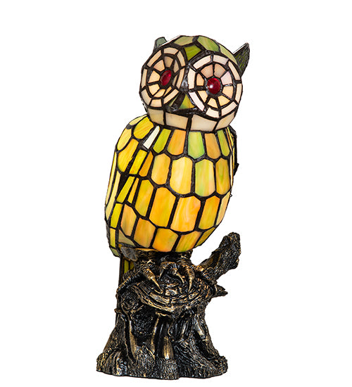 13" High Owl Accent Lamp