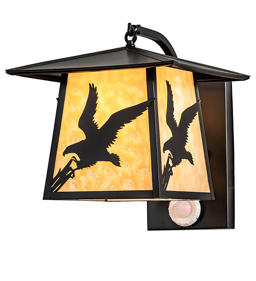 12" Wide Stillwater Strike Of The Eagle Wall Sconce