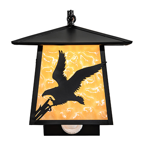 12" Wide Stillwater Strike Of The Eagle Wall Sconce