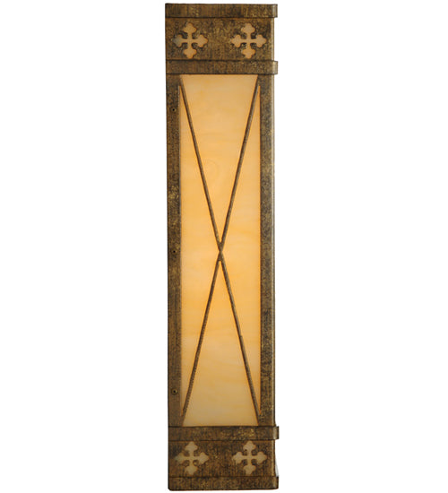 7" Wide Byzantine Wall Sconce