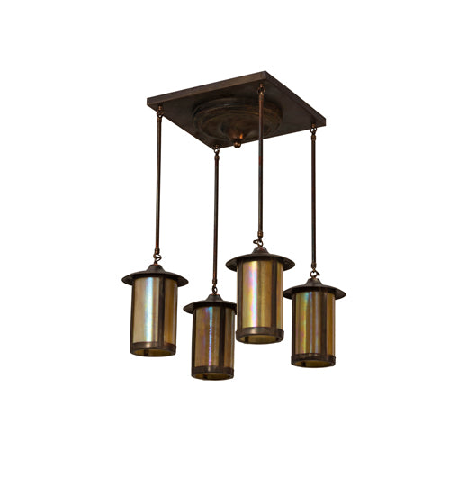 28" Wide Fulton Prime 4 Light Pendant