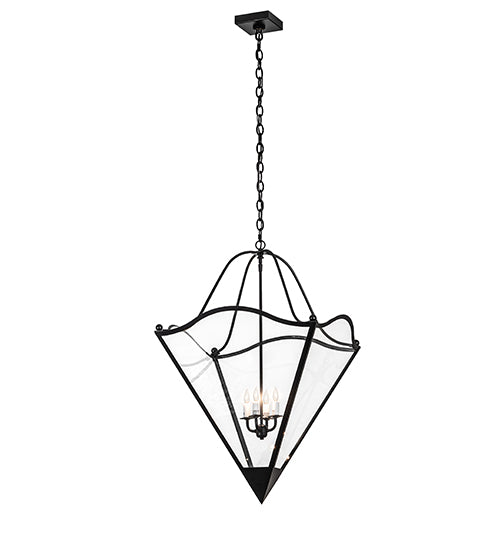 24" Square Zale Inverted Pendant