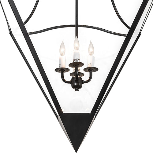 24" Square Zale Inverted Pendant