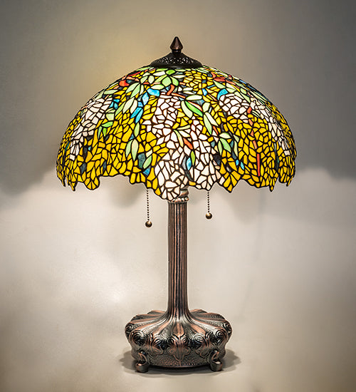 23" High Tiffany Laburnum Table Lamp