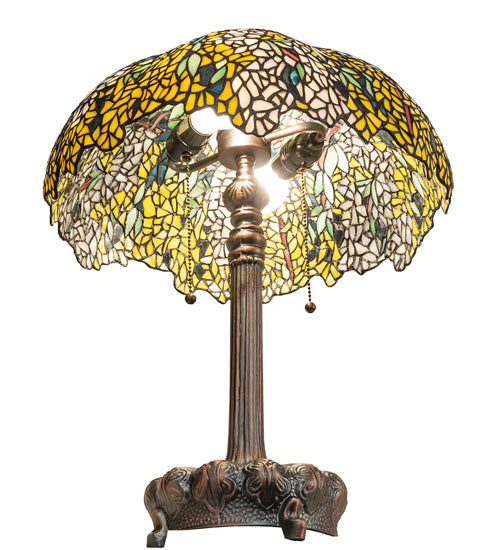 23" High Tiffany Laburnum Table Lamp