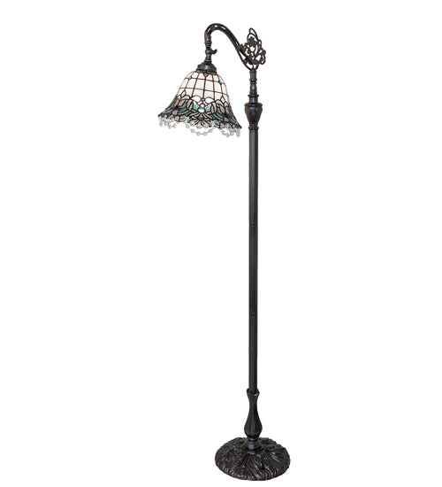 61" High Angelica Bridge Arm Floor Lamp