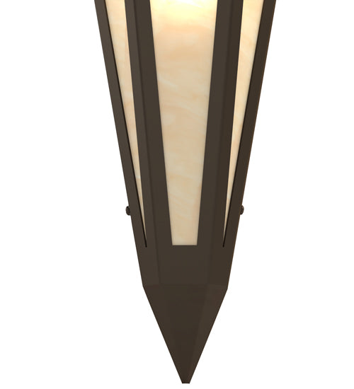 8.5" Wide Brum Wall Sconce