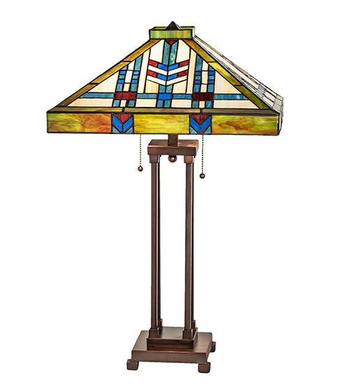 28" High Prairie Wheat Table Lamp