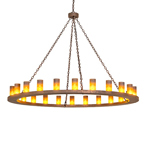 72" Wide Loxley 24 Light Chandelier