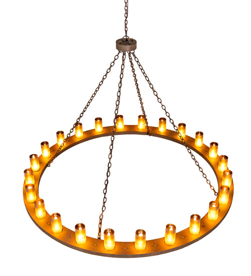 72" Wide Loxley 24 Light Chandelier