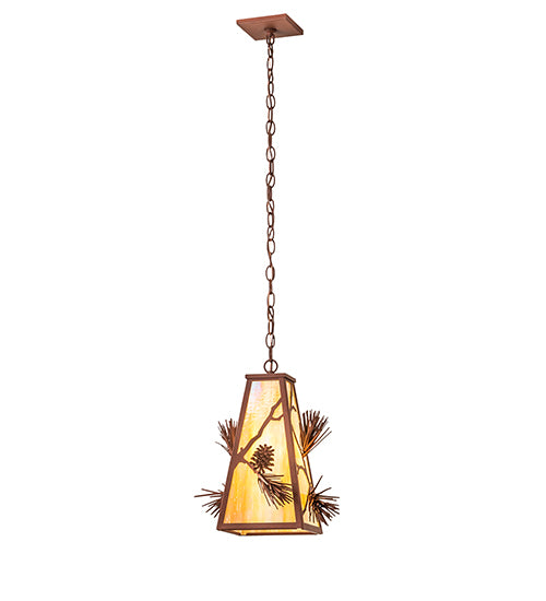 13" Wide Lone Pine Pendant