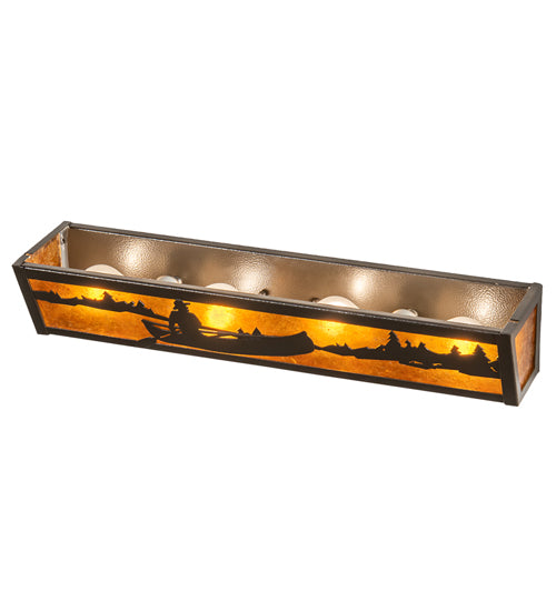 24" Wide Canoe At Lake Vanity Light