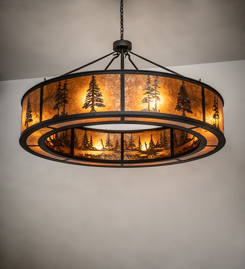 62" Wide Tall Pines Pendant