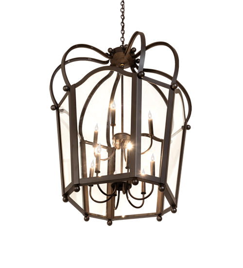 33" Wide Citadel 10 Light Pendant