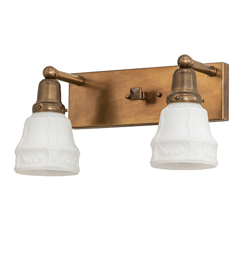 17" Wide Revival Garland 2 Light Wall Sconce