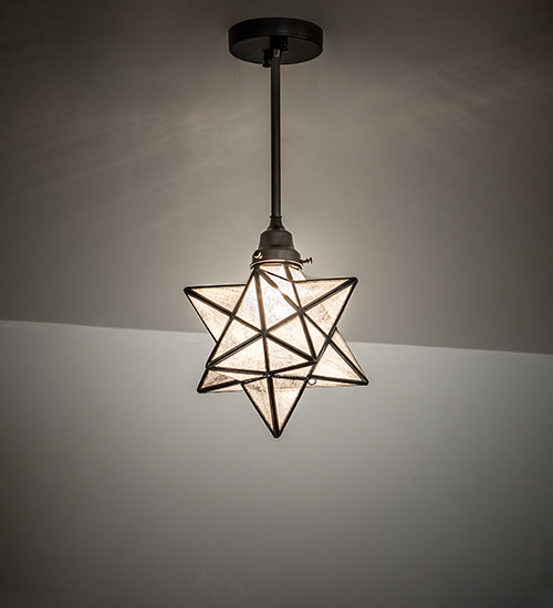 10.5" Wide Moravian Star Pendant