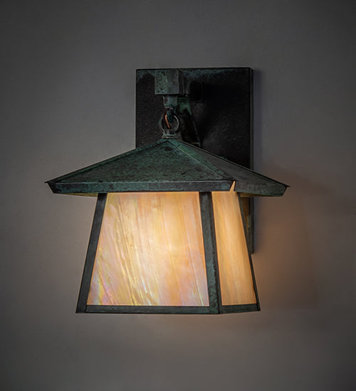 8" Square Stillwater Straight Arm Wall Sconce