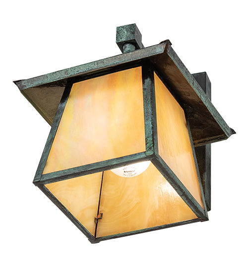 8" Square Stillwater Straight Arm Wall Sconce