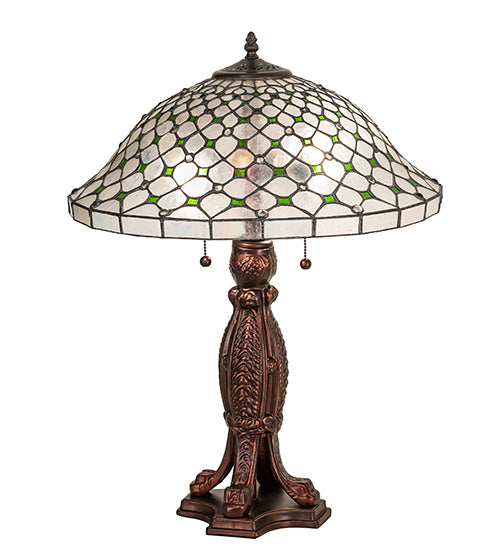 25" High Diamond & Jewel Table Lamp