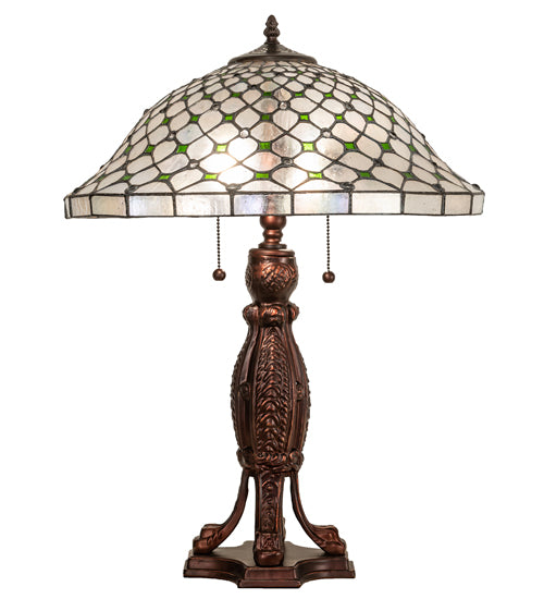 25" High Diamond & Jewel Table Lamp