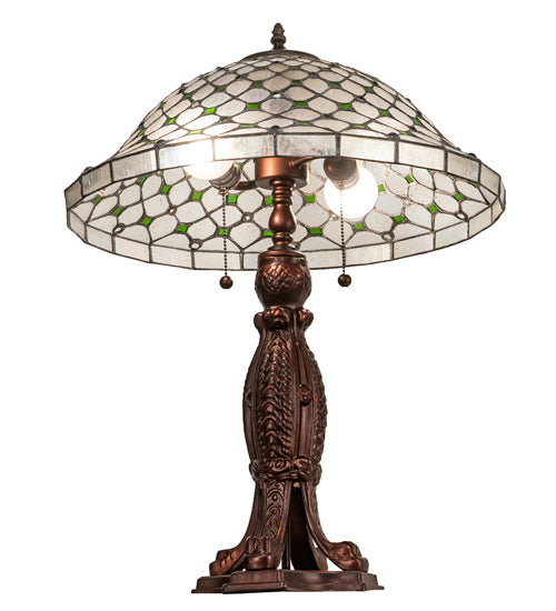 25" High Diamond & Jewel Table Lamp