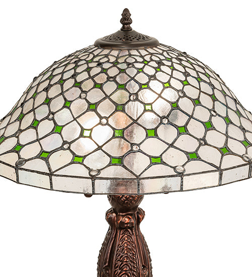 25" High Diamond & Jewel Table Lamp