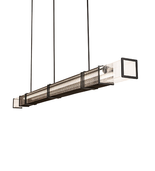 108" Long Quadrato Golpe Oblong Pendant