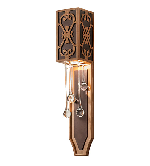 4" Wide Axiom Wall Sconce