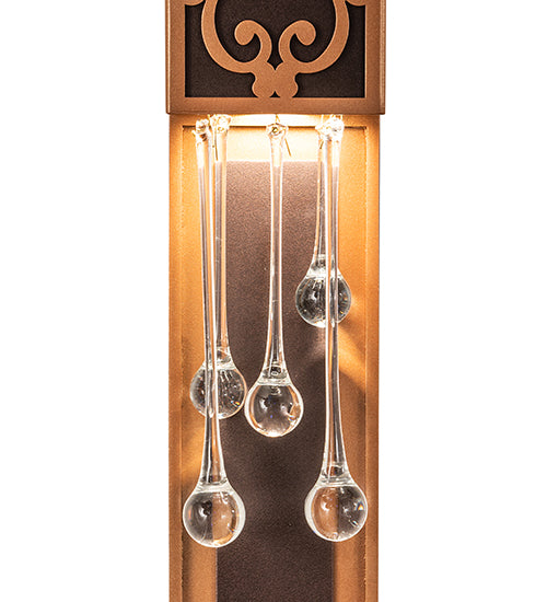 4" Wide Axiom Wall Sconce