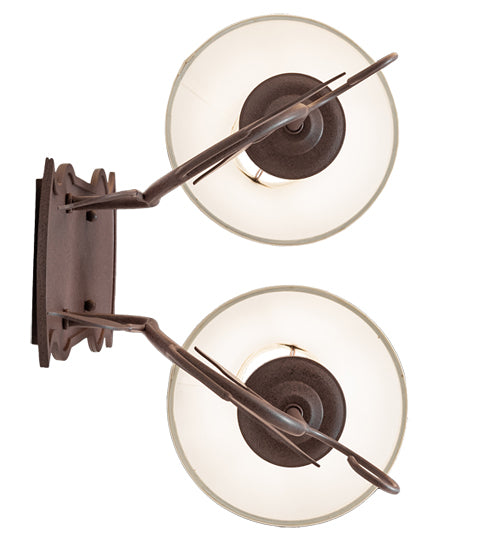 15" Wide Bordeaux 2 Light Wall Sconce