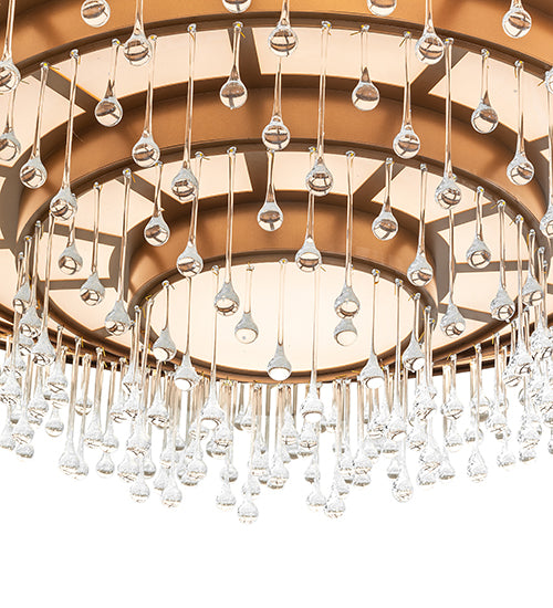 72" Wide Axiom Chandelier