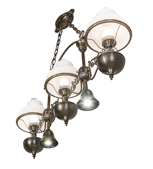 48" Long Sunbury 3 Light Island Pendant