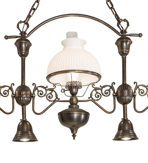 48" Long Sunbury 3 Light Island Pendant