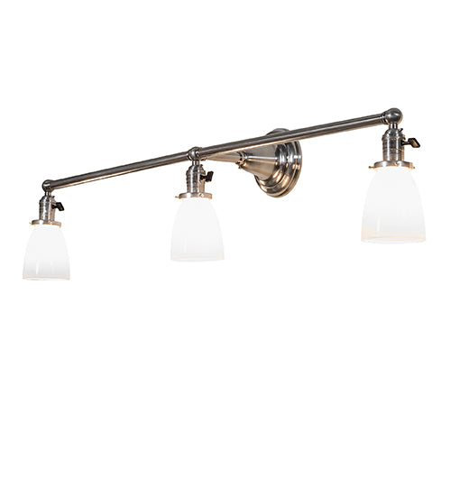 43" Wide Revival Goblet 3 Light Vanity Light