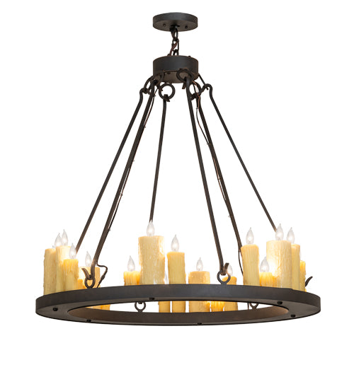 36" Wide Deina 24 Light Chandelier