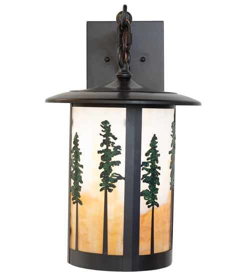 10" Wide Fulton Tall Pines Wall Sconce