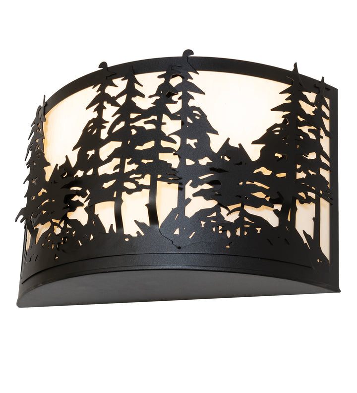 20" Wide Tall Pines Wall Sconce