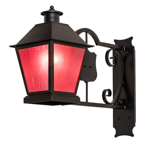 12" Wide Stafford Lantern Wall Sconce