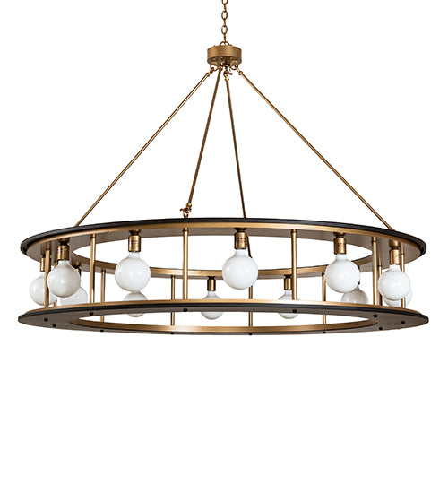 66" Wide Reginald 12 Light Pendant