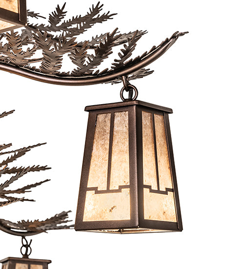 52" Wide Pine Branch Valley View 12 Light Chandelier