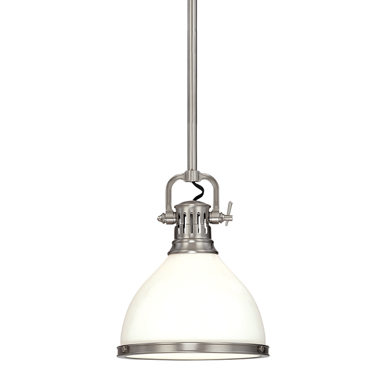 Randolph Pendant 15" - Polished Nickel