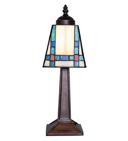 10" High Prairie Wheat Mission Mini Lamp