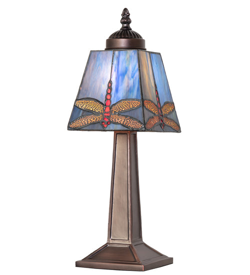 10" High Dragonfly Mini Lamp