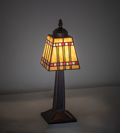 10" High Prairie Corn Mini Lamp