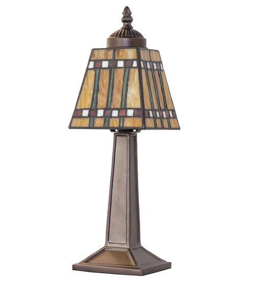 10" High Prairie Corn Mini Lamp