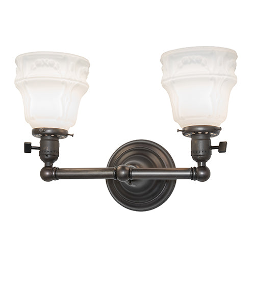 15" Wide Revival Chelsea Garland 2 Light Wall Sconce