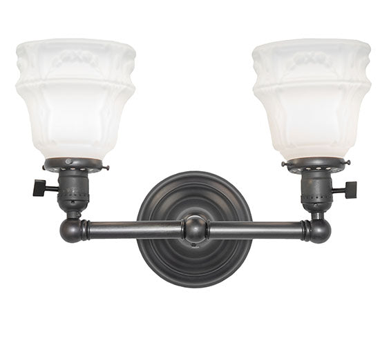 15" Wide Revival Chelsea Garland 2 Light Wall Sconce